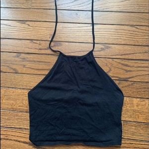 Black Crop Top